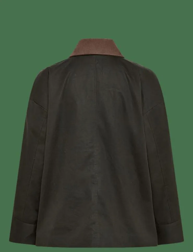 Kvinnor Noella Overshirts|Lupita Wax Jacket - Utilityjackor