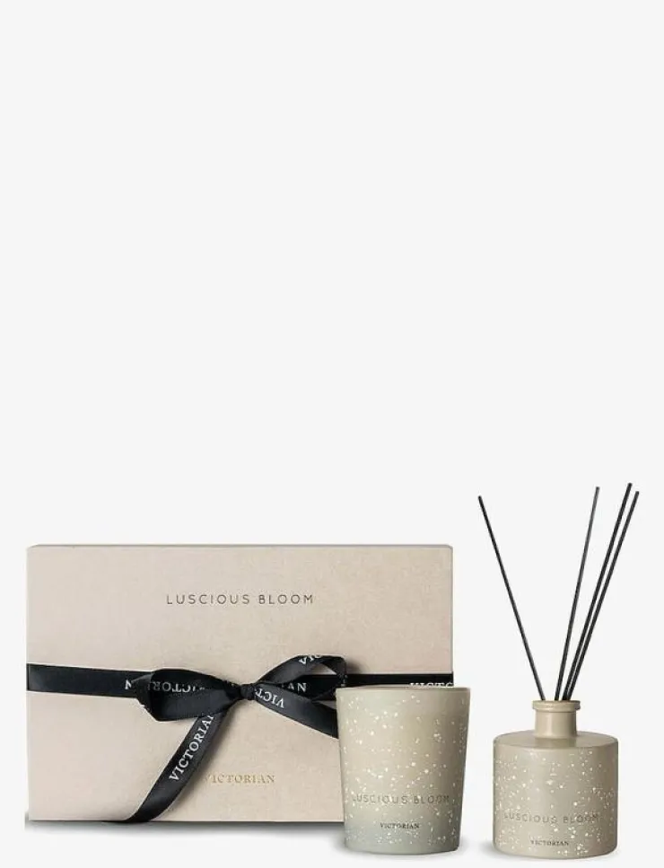 VICTORIAN Luscious Bloom Candle/diffuser box - Doftljus|Kvinnor Bastu & Spa|Doftpinnar & Doftspray