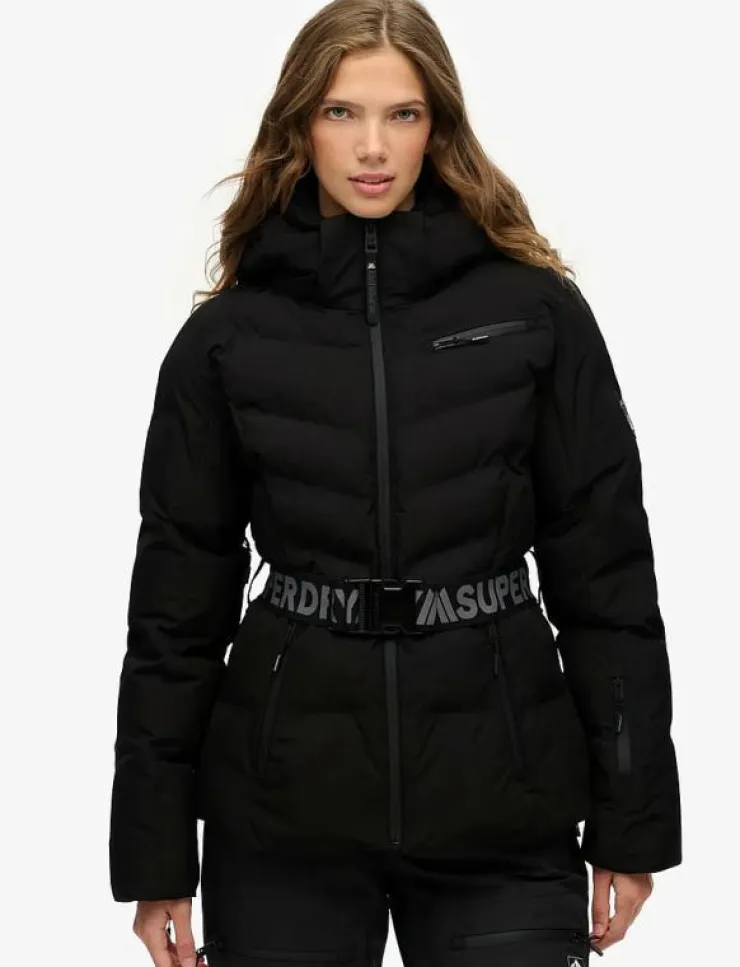 Superdry Sport LUXE BELTED SKI PADDED JACKET - Skidjackor|Kvinnor Jackor