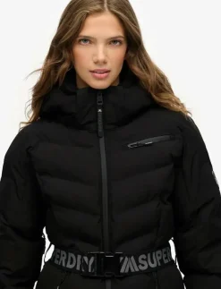 Superdry Sport LUXE BELTED SKI PADDED JACKET - Skidjackor|Kvinnor Jackor