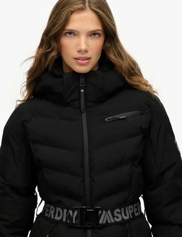 Superdry Sport LUXE BELTED SKI PADDED JACKET - Skidjackor|Kvinnor Jackor