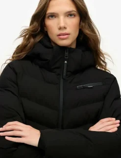 Superdry Sport LUXE BELTED SKI PADDED JACKET - Skidjackor|Kvinnor Jackor