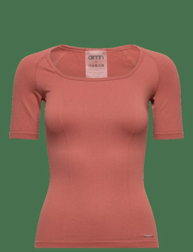 aim´n Luxe Seamless Short Sleeve - T-Shirts|Kvinnor Toppar & T-Shirts|T-Shirts & Toppar