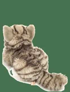 Barn Teddy Hermann Gosedjur|Lying Cat 20 cm - Mjukisdjur