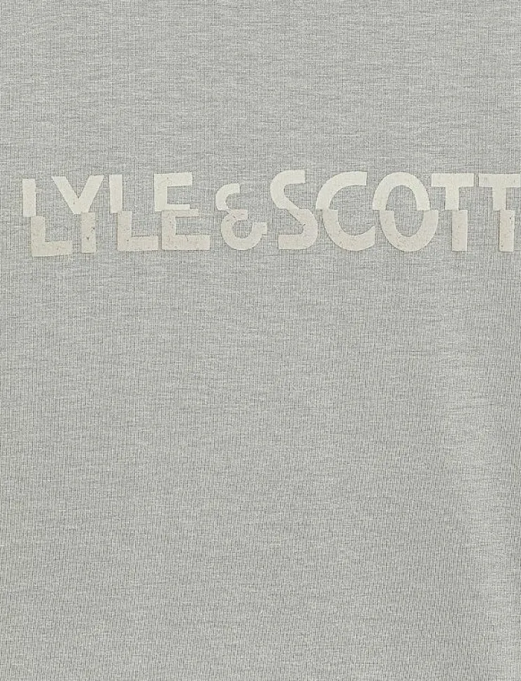 Barn Lyle & Scott Basplagg|Print T-shirt - Kortärmade