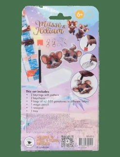 Barn Micki Leksaker Leksaker|Leksaker|M & H DIAMANTMÅLNING MED NYCKELRING - Pysselset