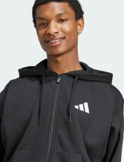 adidas Sportswear M 3S FL FZ HD - Huvtröjor| Sweatshirts