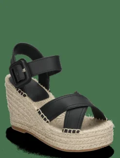 Kvinnor BOSS Espadrillos|Madeira_Sandwdg_LTBK - Kilklackar