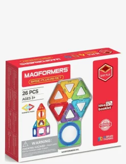 Magformers Basic Plus 26 - Byggsats|Barn Klossar & Byggsatser