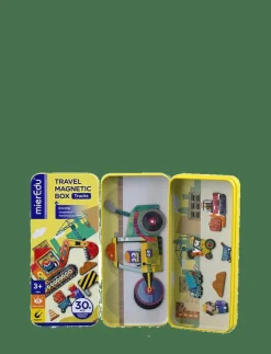 mierEdu Magnetic Travel Box - Construction Site - Pysselset|Barn Rita & Pyssla