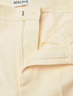Kvinnor Malina Byxor|Classic Tuxedo Pants - Kostymbyxor