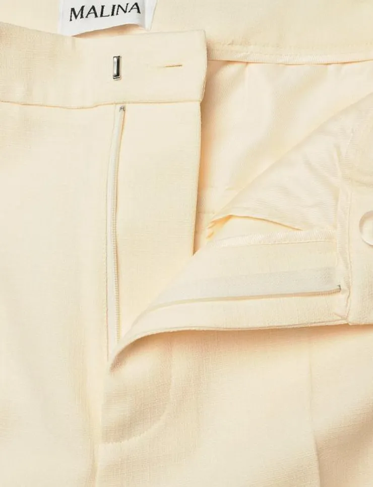 Kvinnor Malina Byxor|Classic Tuxedo Pants - Kostymbyxor
