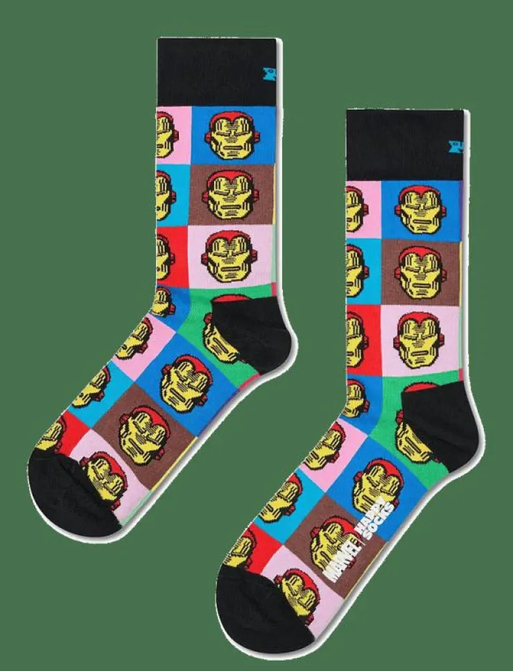Kvinnor Happy Socks Strumpor|Strumpor|MARVEL™ Collector's 9-Pack Gift Set - Sockor