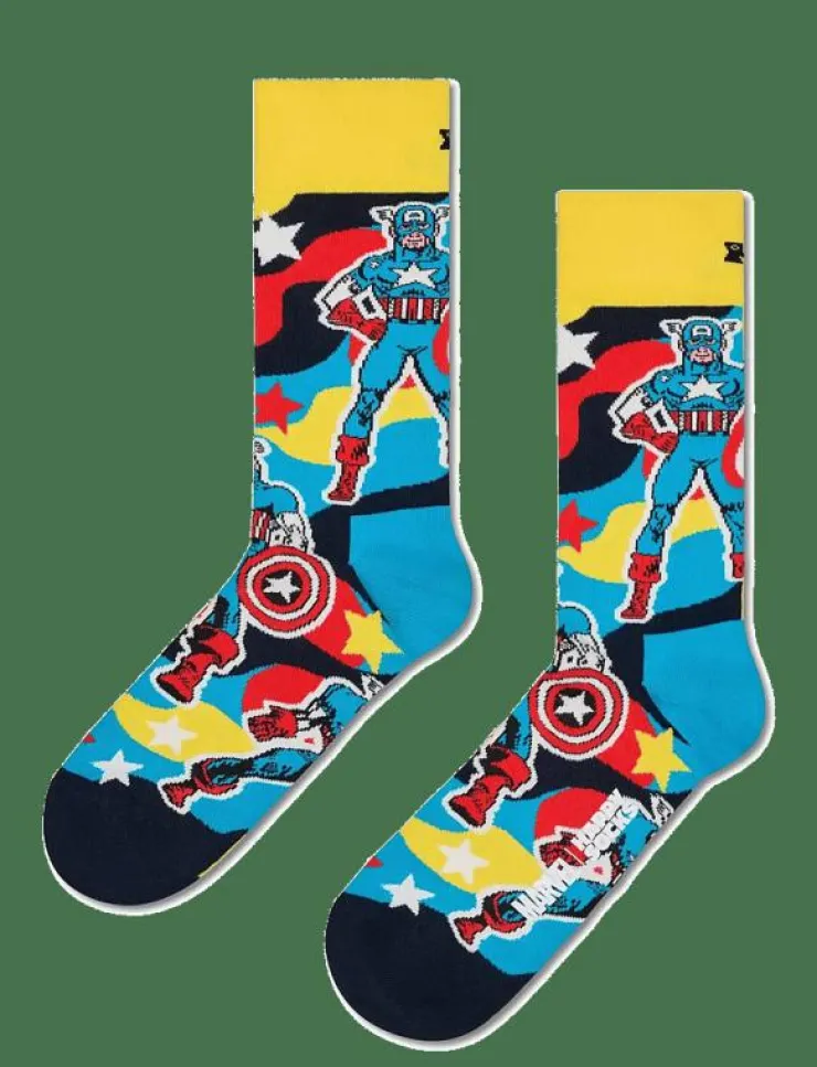 Kvinnor Happy Socks Strumpor|Strumpor|MARVEL™ Collector's 9-Pack Gift Set - Sockor