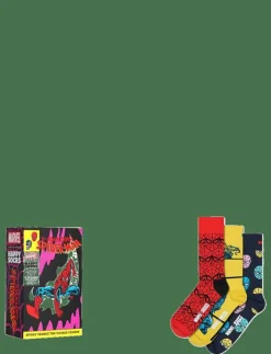 Happy Socks Strumpor|MARVEL™ Spider-Man 3-Pack Socks Gift Set - Vanliga strumpor