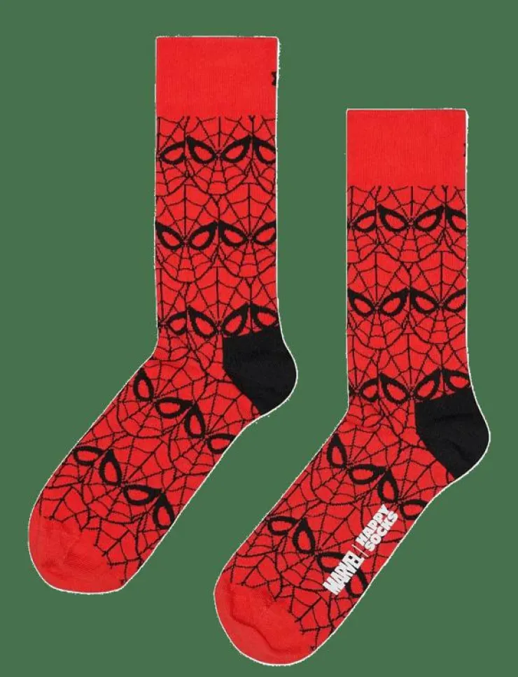Happy Socks Strumpor|MARVEL™ Spider-Man 3-Pack Socks Gift Set - Vanliga strumpor