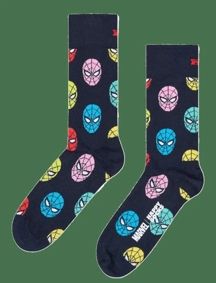 Happy Socks Strumpor|MARVEL™ Spider-Man 3-Pack Socks Gift Set - Vanliga strumpor
