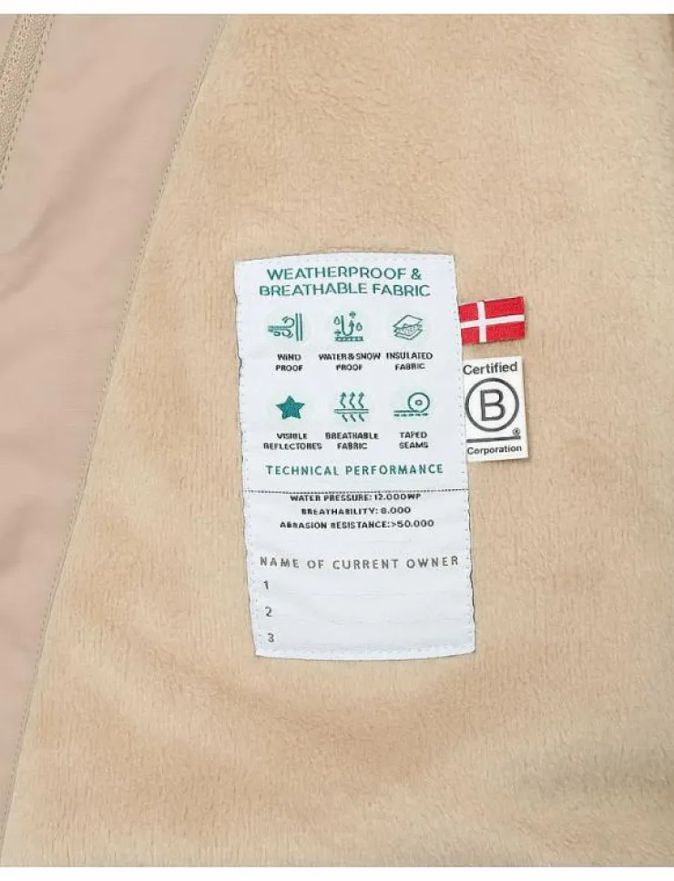 MINI A TURE MATWANG fleece lined winter jacket. GRS - Vinterjacka|Barn Vinterkläder