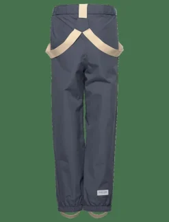 Barn MINI A TURE Skalkläder|MATWILANS spring suspender pants. GRS - Skalbyxor