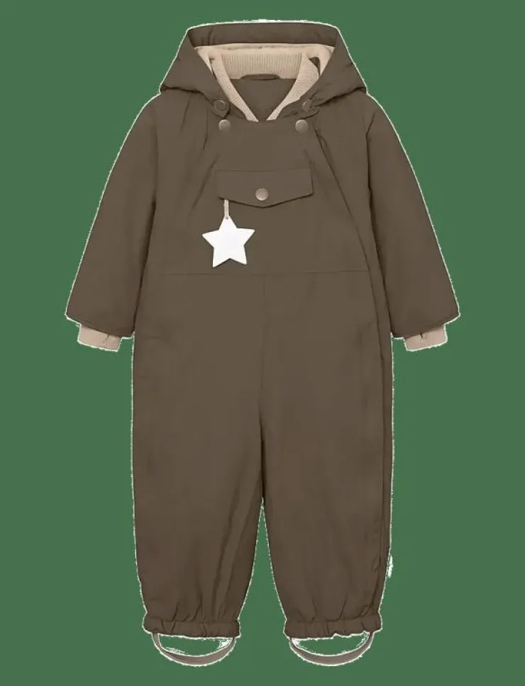 Barn MINI A TURE Overaller|MATWISTI fleece lined snowsuit. GRS - Overaller