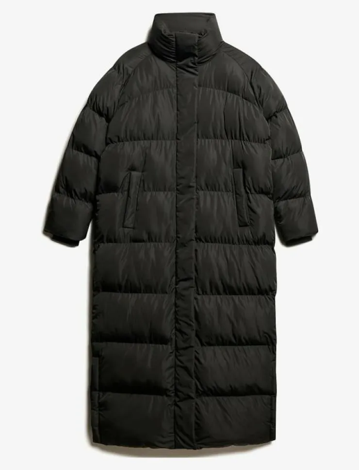 Superdry MAXI LONGLINE PUFFER JACKET - Dunkappor|Kvinnor Jackor & Kappor