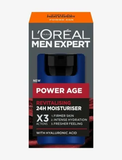 L'Oréal Paris Skönhet|Skönhet|Men Expert Power Age Revitalizing Moisturizer 50ml - Ansiktsvård