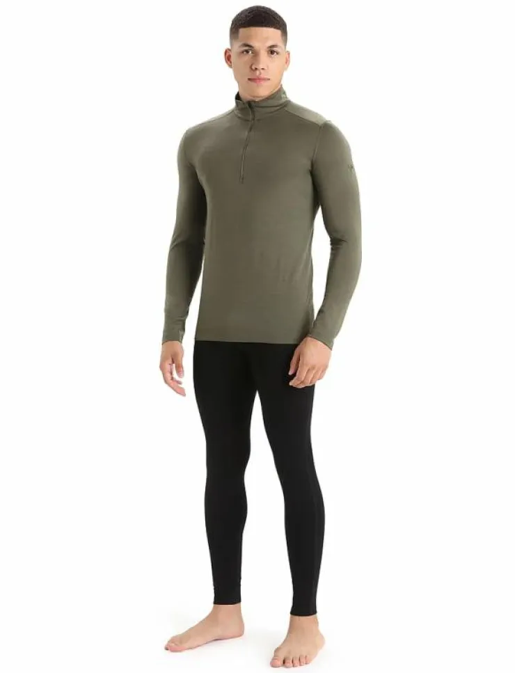Icebreaker Underställ|Men Merino 200 Oasis LS Half Zip - Underställströja