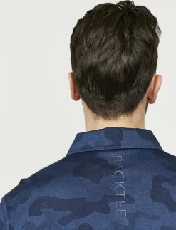 BACKTEE Mens Camou Polo - Pikéer| Toppar & T-Shirts