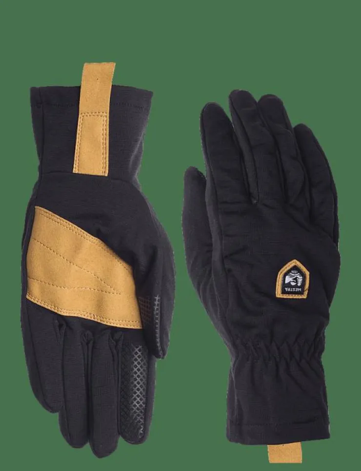 Kvinnor Hestra Accessoarer|Handskar|Merino Windwool Liner - 5 finger - Fingervantar