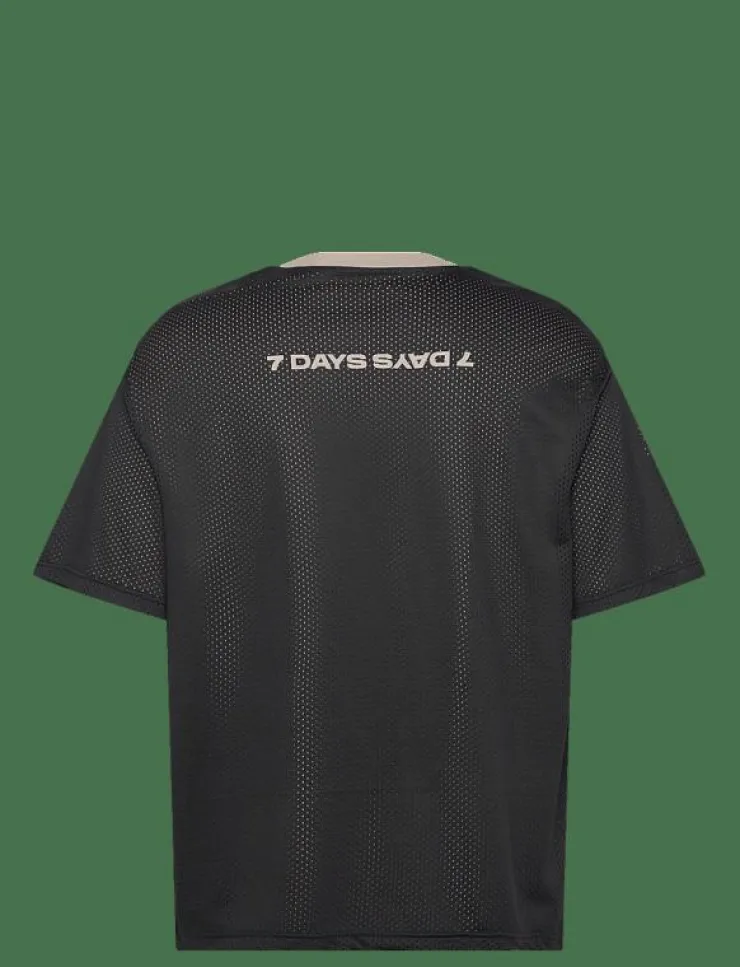 7 DAYS Active Toppar & T-Shirts|Mesh Cotton Tee - T-Shirts