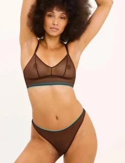 Understatement Underwear Mesh Thong - String|Kvinnor Trosor