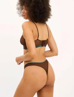 Understatement Underwear Mesh Thong - String|Kvinnor Trosor
