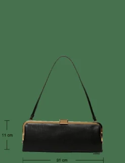 Mango Metallic clutch handbag - Handväskor|Kvinnor Kuvertväskor|Handväskor