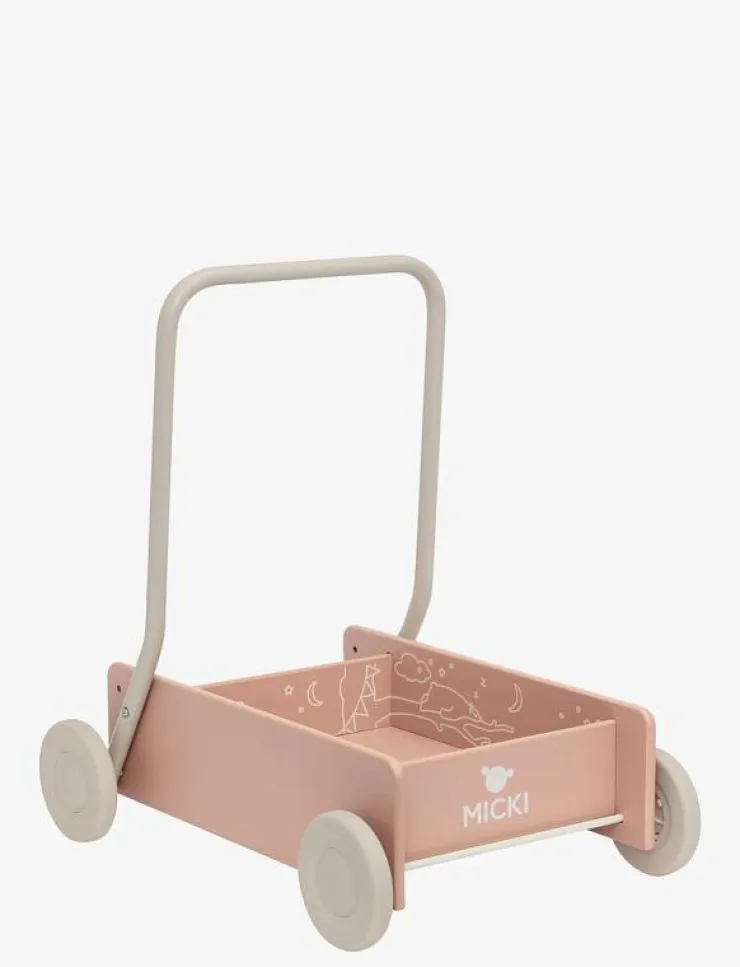 Micki Leksaker MICKI LÄRA GÅ VAGN ROSA - Babyleksak|Barn Babyleksaker