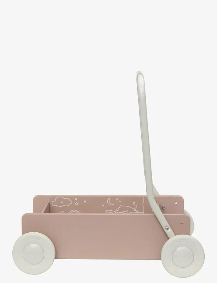 Micki Leksaker MICKI LÄRA GÅ VAGN ROSA - Babyleksak|Barn Babyleksaker