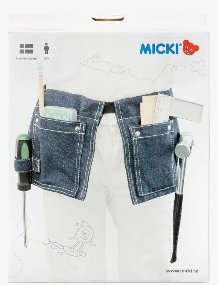 Micki Leksaker MICKI VERKTYGSBÄLTE M VERKTYG - Leksaksverktyg|Barn Rollspel