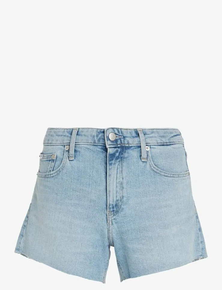Calvin Klein Jeans MID RISE SHORT - Jeansshorts|Kvinnor Denimkläder|Shorts