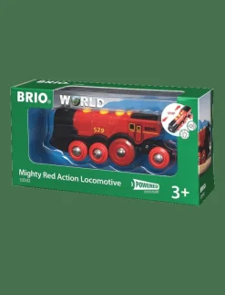 BRIO Mighty Red Action Locomotive - Tåg|Barn Leksaksfordon & Bilar