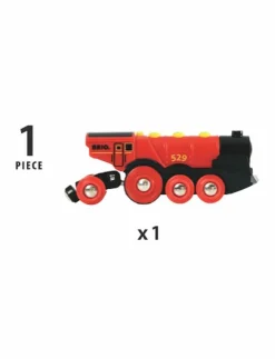 BRIO Mighty Red Action Locomotive - Tåg|Barn Leksaksfordon & Bilar