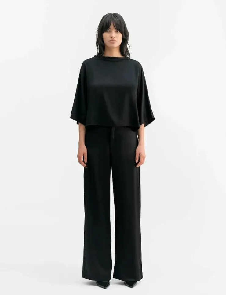 Ahlvar Gallery Mila satin trousers - Vida byxor|Kvinnor Byxor