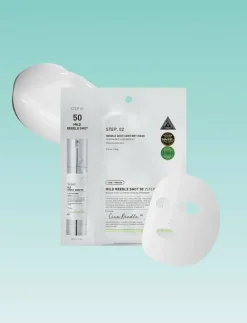 VT Cosmetics Mild Reedle Shot 50 2-Step Mask - Ansiktsvård|Kvinnor Skönhet|Skönhet