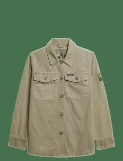 Kvinnor Superdry Overshirts|MILITARY OVERSHIRT - Utilityjackor