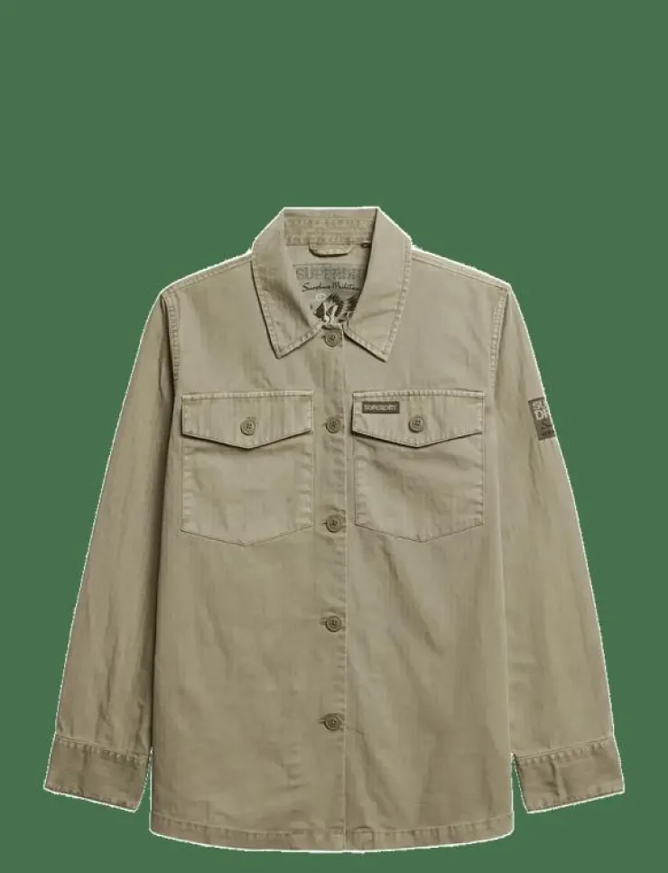 Kvinnor Superdry Overshirts|MILITARY OVERSHIRT - Utilityjackor