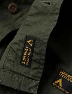 Superdry MILITARY OVERSHIRT JACKET - Tunna jackor| Overshirts|Jackor & Rockar