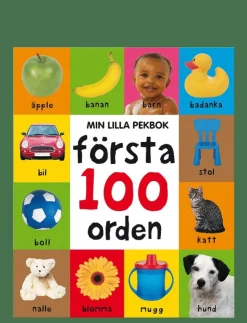 Barn TUKAN Barnböcker|Min lilla pekbok: Första 100 orden - Babybok