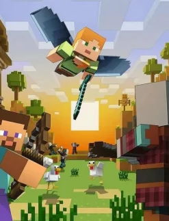 Barn Ravensburger Pussel & Spel|Minecraft Architecture and Adventure 150p - Klassiska pussel