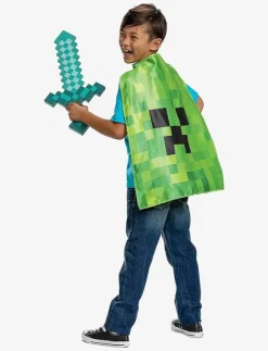 Disguise Minecraft Sword & Cape Set - Maskeradkläder|Barn Leksaker|Leksaker