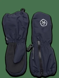 Barn Color Kids Vantar|Mittens Long W. Zipper - Vantar