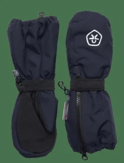 Color Kids Mittens Long W. Zipper - Vantar|Barn Vinteraccessoarer|Vantar