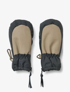 Wheat Mittens Zipper Tech - Vantar|Barn Vantar